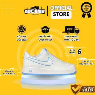 [ Best Quality ] Giày Air Force 1 Low University Blue Full Box - Hàng Cực Chuẩn