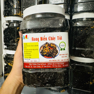 Rong Biển Sấy Tỏi Mè Loại Ngon - Chay Mặn Dùng Được - giàu canxi