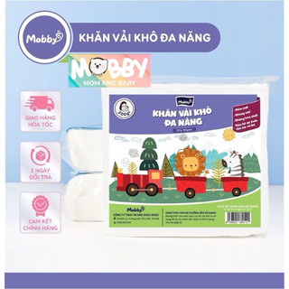 Khăn vải khô đa năng cao cấp mobby 300gr cho bé