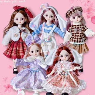 Búp bê khớp 30cm mẫu đẹp