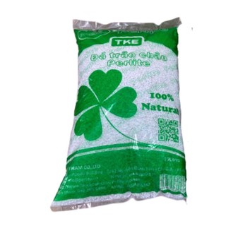 Đá Trân châu Perlite (đá perlite) dùng giữ ẩm, tơi xốp đất cho cây trồng, gói 10L , gói 800g