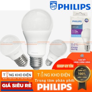 Bóng đèn Led Philips, Bảo hành 2 năm, công suất 3-7-10-13w [CHÍNH HÃNG]