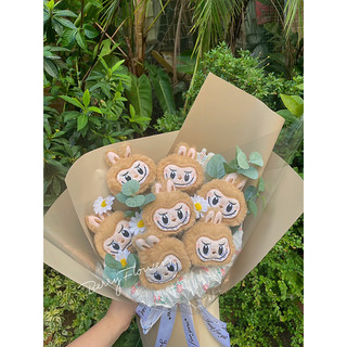 Bó hoa gấu labubu mẫu mới