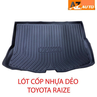 [Mã LIFEAU giảm 10% đơn 200k] Lót cốp nhựa dẻo Xe Toyota Raize 2021-2024 Hàng cao cấp - Đàn Hồi Chống Nước Tốt