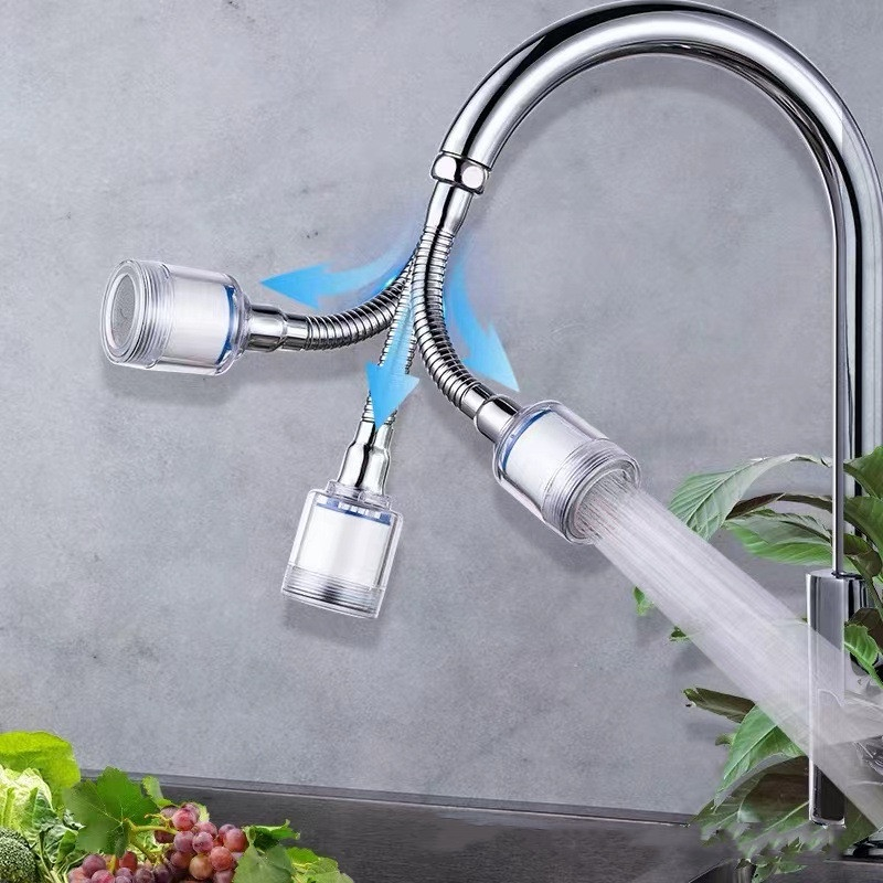 Đầu vòi LỌC NƯỚC tăng áp 3 chế độ - Vòi rửa bát, Vòi rửa mặt, Lọc vòi sen xoay 360 độ