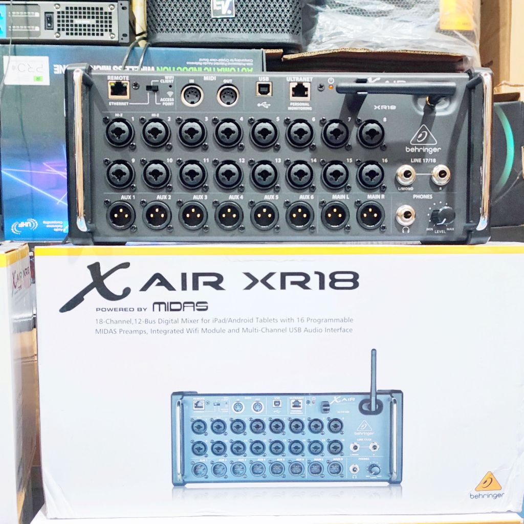 Bàn Mixer XAIR XR18 - XR16 - XR12 - Soundcraft EFX12 bàn trộn âm EFX 12 line sử lý âm mạnh chuyên sự