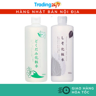 [Hỏa tốc HCM] Nước hoa hồng diếp cá, tía tô Dokudami Nội Địa Nhật Bản