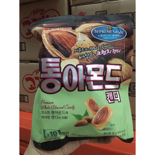 Kẹo hạnh nhân cao cấp Almond Orion Hàn Quốc 90g