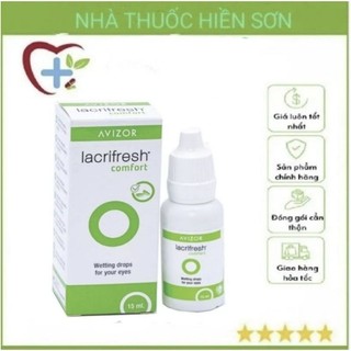[9 tặng 1] [HOẢ TỐC] Combo 9 lọ (tặng 1) nước mắt nhân tạo AVIZOR LACRIFRESH COMFORT 15ml - date xa