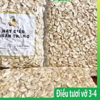 Hạt điều tươi vỡ dùng nấu sữa làm bánh