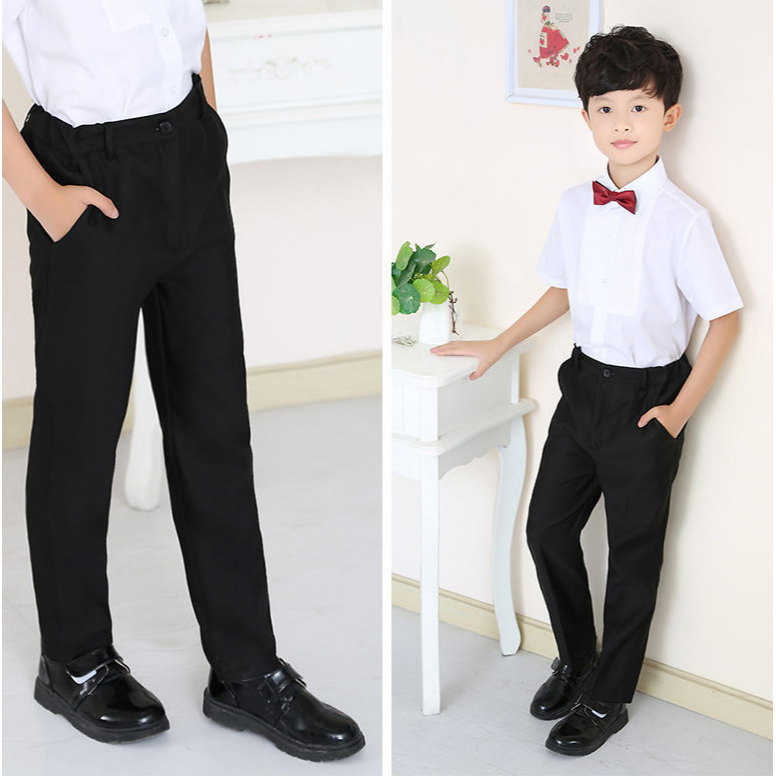 Hàng Xịn / Quần Vải tây âu cho bé trai mặc đi học , đi chơi , đi tiệc , vải tuyết mưa loại 1 có co giãn , thoáng mát