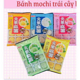Bánh mochi khay kem lạnh đủ vị  hoa quả /mè /mix