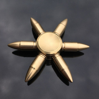 CON QUAY SPINNER 6 CÁNH HÌNH BÁNH LÁI BẰNG ĐỒNG CAO CẤP (tháo lắp được)