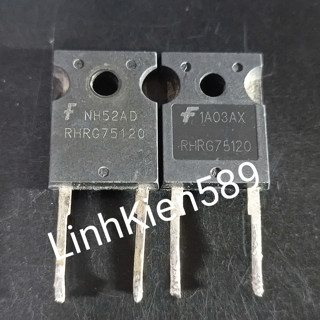 3 chiếc Diode Xung RHRG75120 75A 1200V (Hàng Tháo Máy)