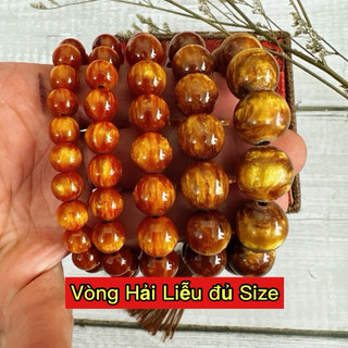 Vòng Tay Gỗ Hải Liễu - Nhựa Cây Liễu Biển