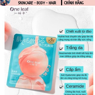 Set mặt nạ One Leaf dưỡng ẩm trắng da