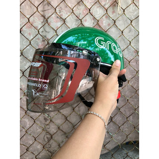 Nón bảo hiểm 1/2 grabb và gojek các loại