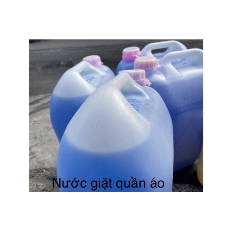 Nước giặt sả đậm đặc tiệm giặt ủi 5 lít .