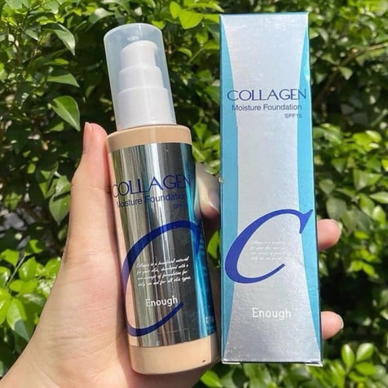 Kem nền Collagen Moisture Enough