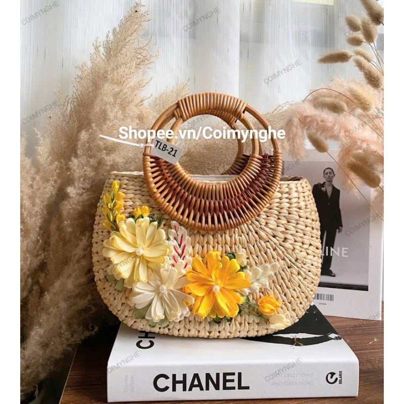 Túi lục bình đan kĩ phom bầu