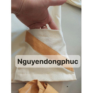 Đồng phục spa màu vàng (Quần giả váy)