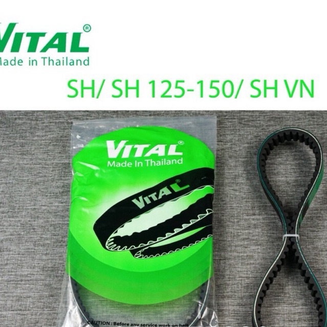 Dây curoa ,dây đai sh Việt SH2012-2017-2018-2019-2020 Sh mode 2021- Chính Hãng Thái Lan > VITAL