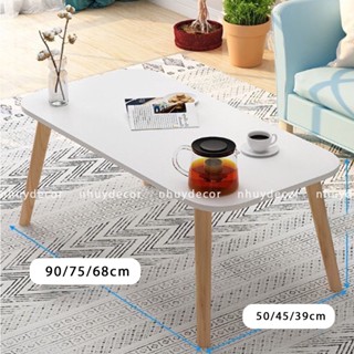 Bàn học bàn làm việc gấp gọn chữ nhật ngồi bệt sofa ghế xoay nhiều size lựa chọn, mặt bàn bo góc an toàn sang ME DECOR