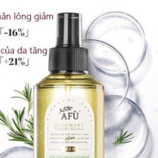 Toner se lỗ chân lông chiết xuất hương thảo và nước tinh khiết Afu
