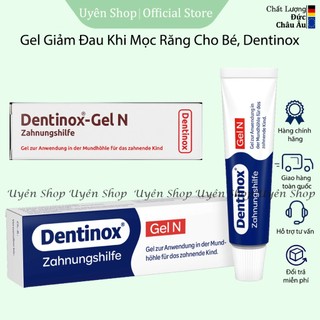 Gel Giảm Đau Mọc Răng Cho Bé, Dentinox HÀNG ĐỨC, Giúp Giảm Sự Khó Chịu, Quấy Khóc, Bỏ Ăn, Bảo Vệ Lợi