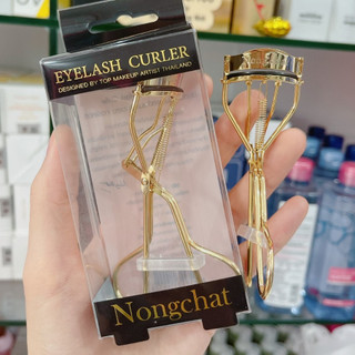 Kẹp mi EyeLash Curler NongChat uốn mi cong màu vàng sang đẹp Myphamnguyenduyen
