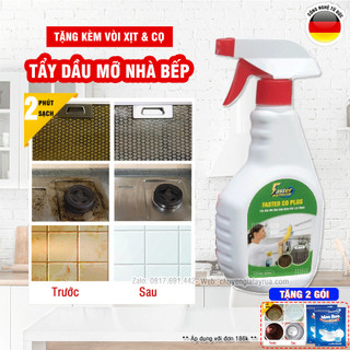 (SIÊU MẠNH) Nước Tẩy Dầu Mỡ Nhà Bếp, Vệ Sinh Máy Hút Mùi, Bếp Gas, Tường Bếp Faster 500ml