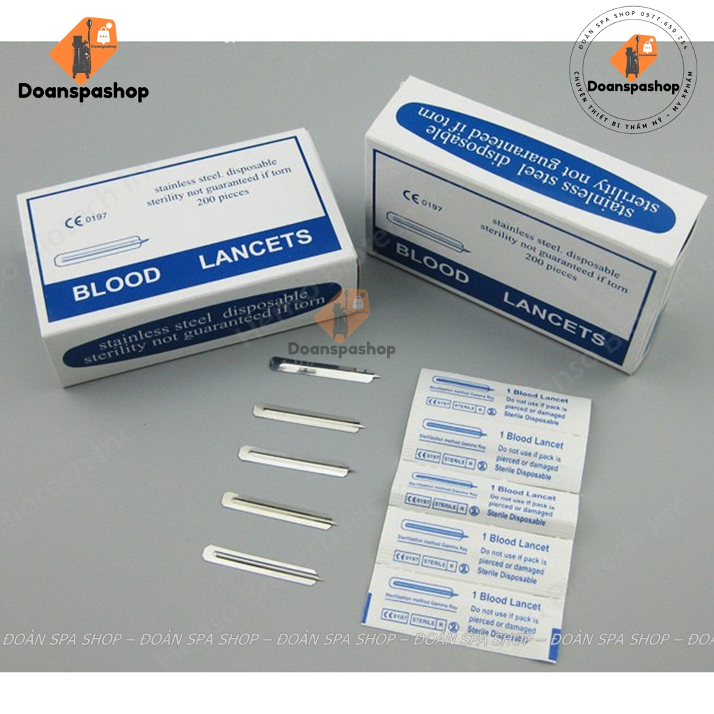 Combo 5 kim chích mụn cao cấp