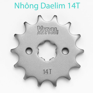 Nhông truớc xe Daelim, GL, Master, CG 125, Shadow 150 13T -14T-15T-16T  -NSD, Nhông sên dĩa Chính hãng VITAL Thái Lan
