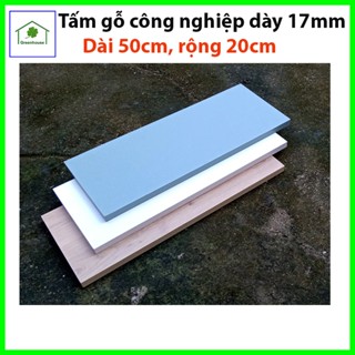 Mặt bàn gỗ công nghiệp, tấm gỗ công nghiệp MDF rộng 20cm dài 50cm chống ẩm, chống trầy xước Greenhouse-ngoinhaxanh