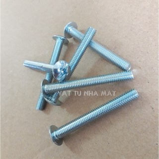 Vít bake đầu dù thân bulong M4 túi 100c