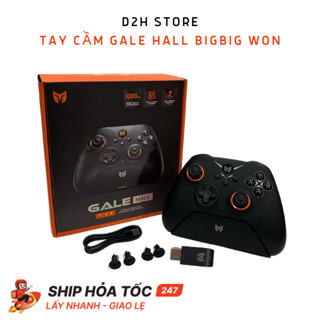 [BH 12 tháng 1 đổi 1] Tay cầm Gale Hall Không Dây 1.000hz BIGBIG Won Kèm Dock Sạc - Kết Nối đa nền tảng