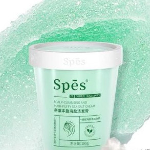 Tẩy da chết cho tóc Spes từ muối biển