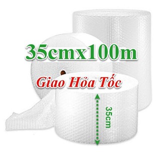 Cuộn bong bóng khí Khổ 35cmx100m chống sốc gói hàng