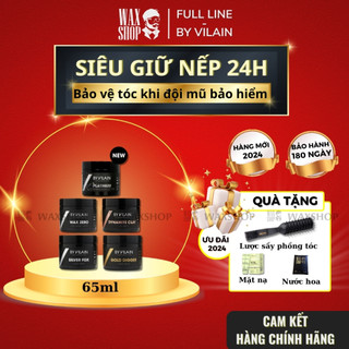 Sáp vuốt tóc nam cao cấp By Vilain Gold Digger, Silver Fox, Dynamite Clay, Wax Zero, Platinum 65ml