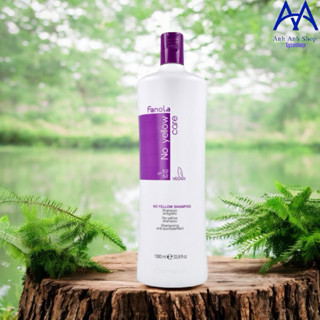 Bản Xịn Nắp Tím- Dầu gội tím Fanola - Gội khử vàng cho tóc bạch kim - gội 1 lần lên Lever 9,10 Full 1000ml