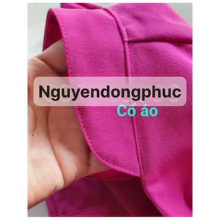 Đồng phục spa màu hồng