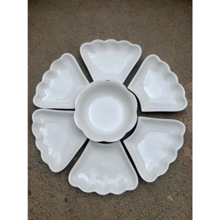 Bộ đĩa mặt trời Minh Châu 7 món
