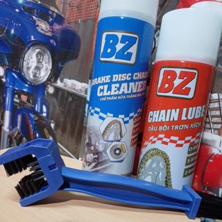 Chai dưỡng sên Bz, vệ sinh sên BZ tặng bàn chải khi mua rửa sên BZ-bôi trơn sên BZ