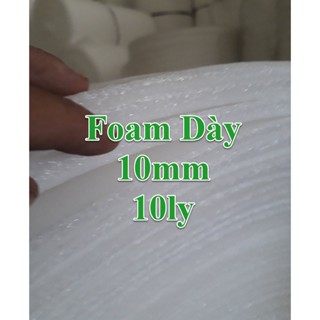 Cuộn Xốp Pe Foam Dày 10mm Gói Hàng 25m