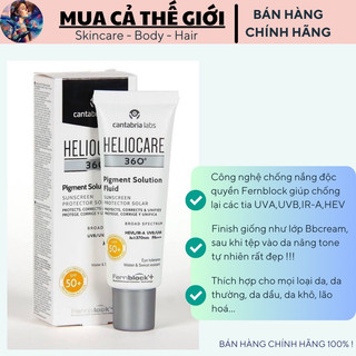 Kem chống nắng Pigment Solution Fluid