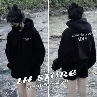 Áo Hoodie ADLV nỉ bông cotton cao cấp LH STRORE.