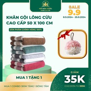 Khăn tắm lông cừu cao cấp khăn tắm gội dùng cho du lịch gia đình siêu mềm thấm hút 50x100cm