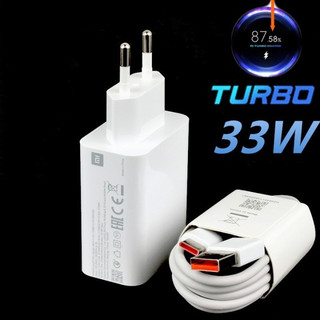 Sạc nhanh xiaomi 33w - Bộ sạc nhanh 33w sạc nhanh turbocharger cho các dòng máy.