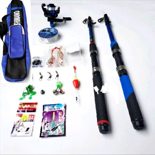 bộ cần câu cá shimanoo 2m1 tặng balo kèm phụ kiện