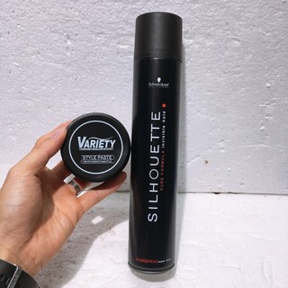 Combo Gôm Sáp Vuốt Tóc Nam Mẫu Mới và Gôm Keo Xịt Tóc 320ml